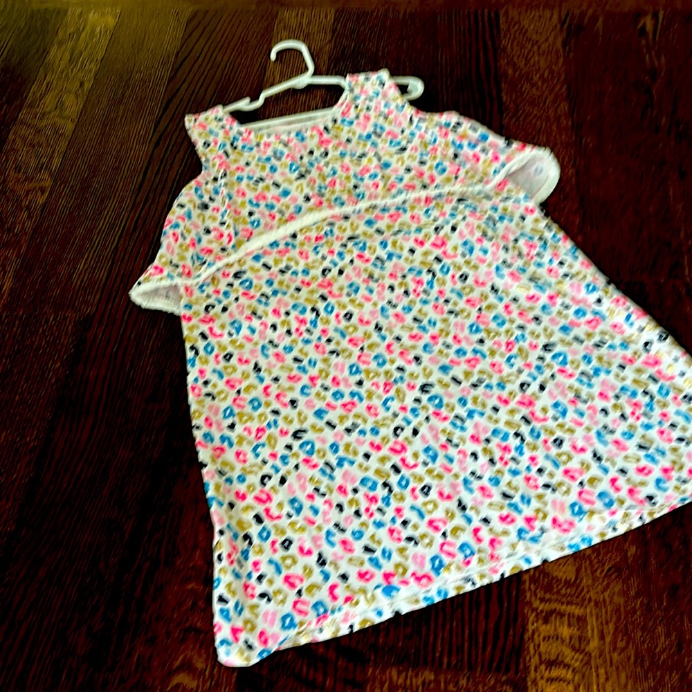 EGG New York girls print dress in size 10